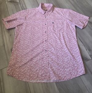 Fish Hippie Men's Button Front Shirt